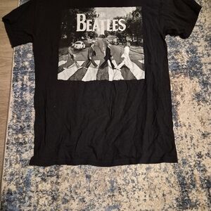 Hybrid Apparel Black Beatles Tee